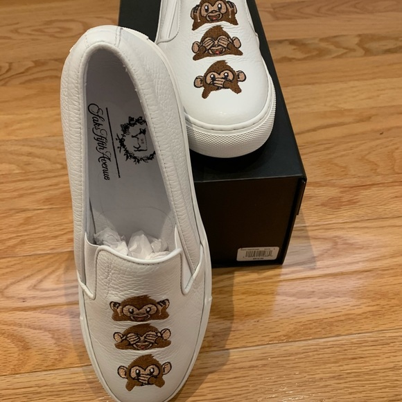 Brand new size 8 Del Toro white slip on sneaker - Picture 6 of 6